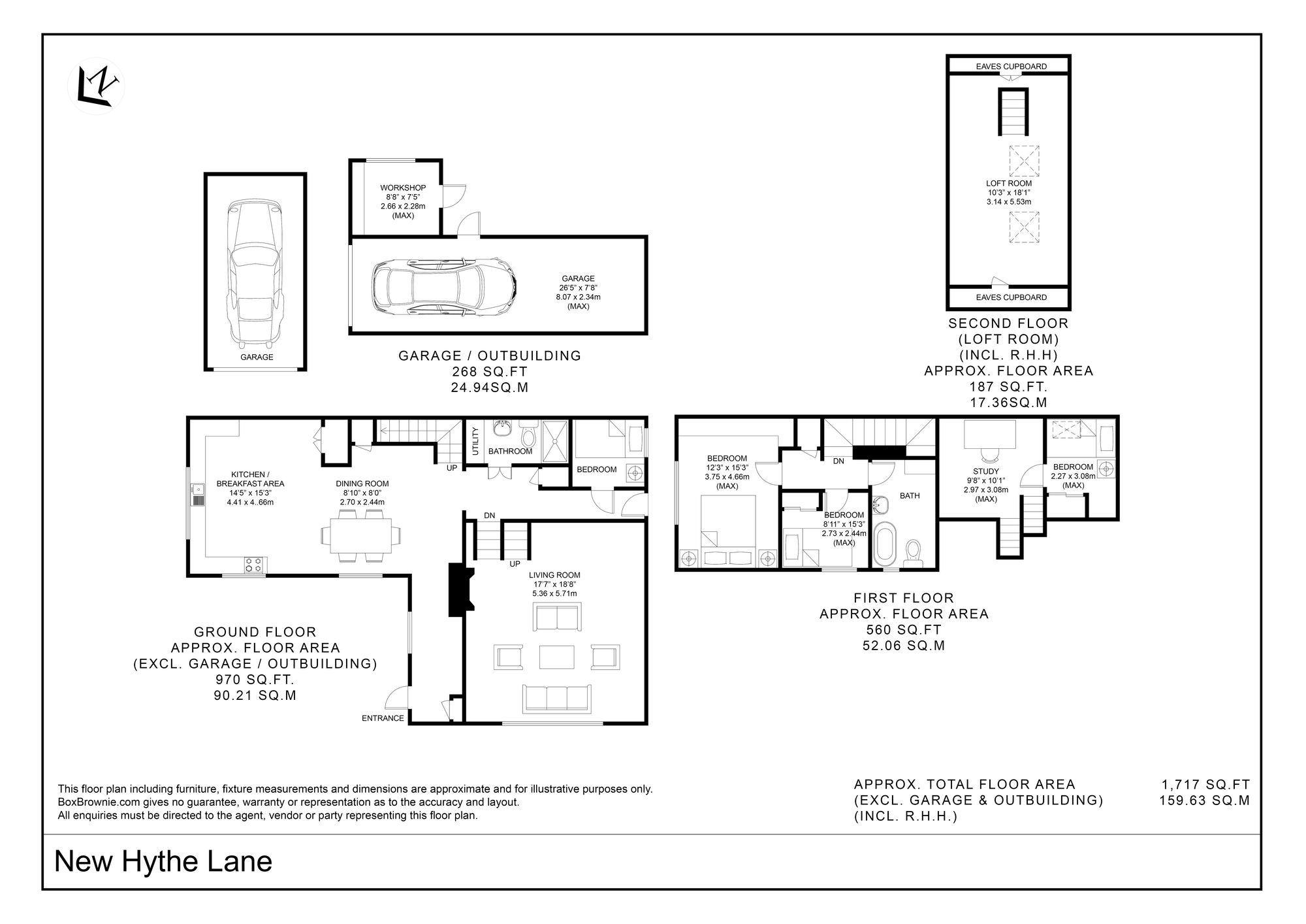 228 New Hythe Lane, Aylesford floorplan