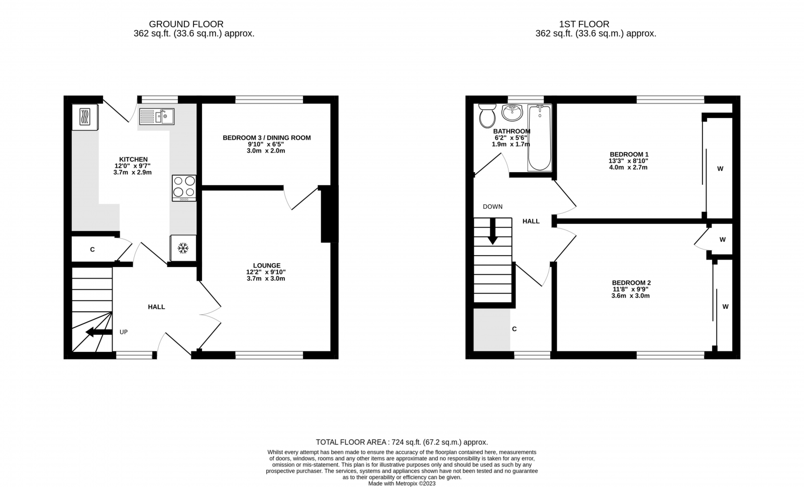 95 Greenbraes Drive, New Cumnock floorplan