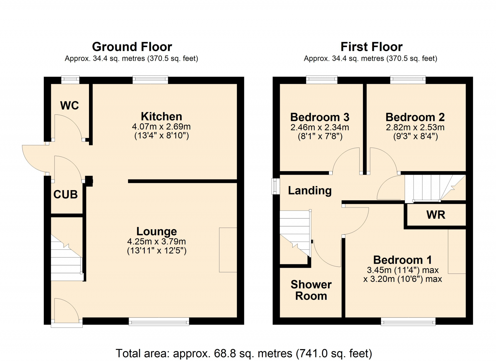 1 Margarets Road, Tewkesbury floorplan