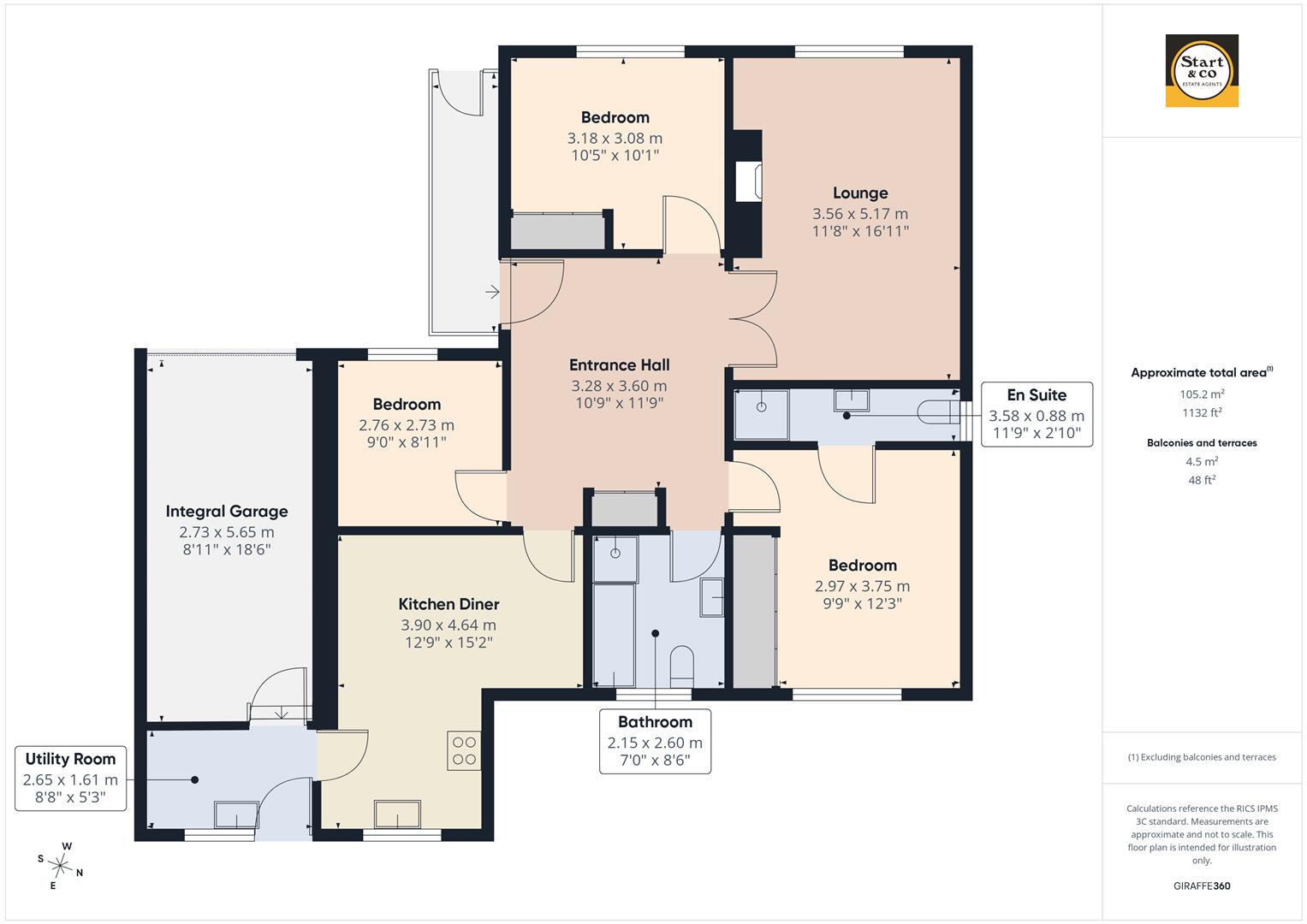 Bramley, Parka Road, Fraddon floorplan