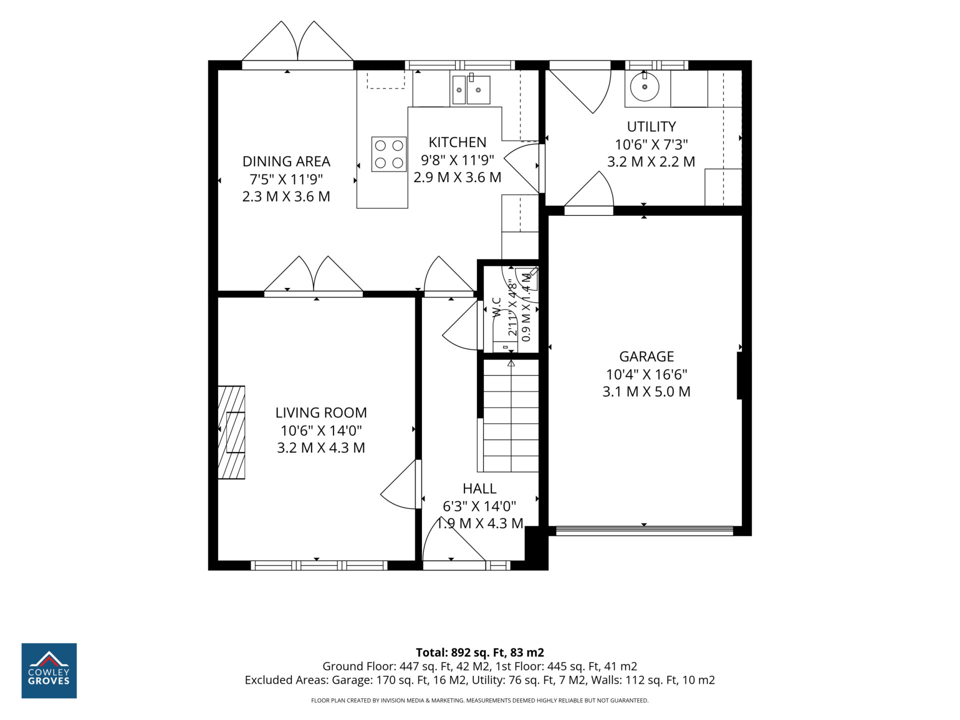 6,Crovens Close, Douglas floorplan