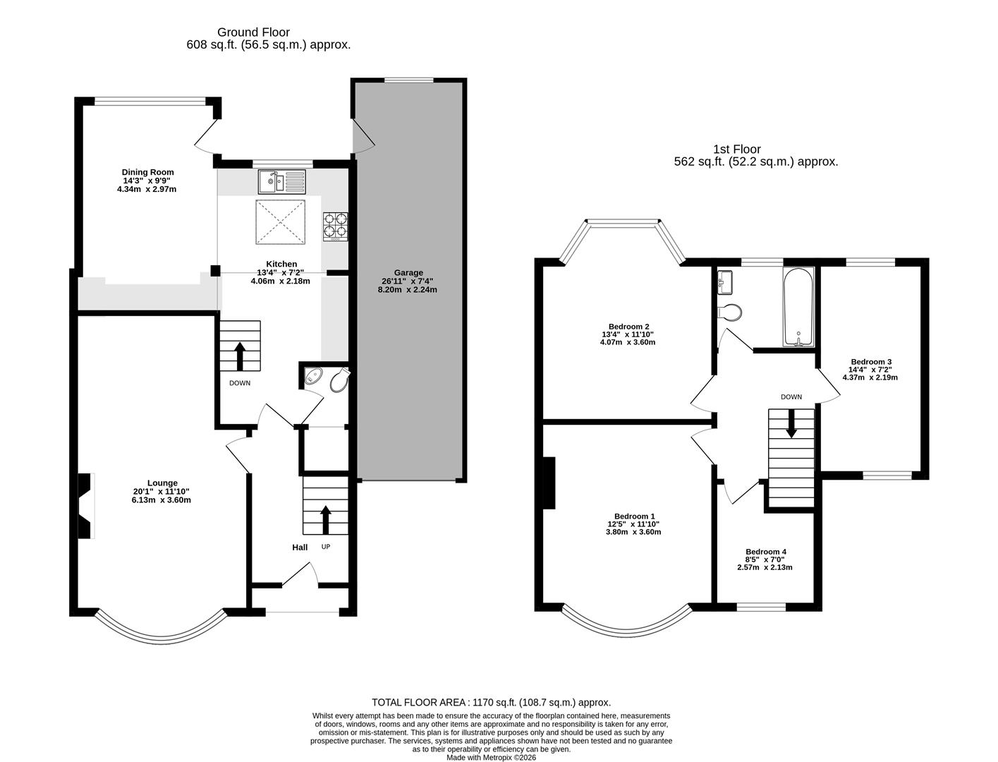 8, Top Lane, York floorplan