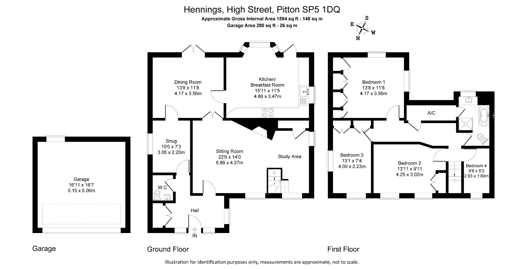 Hennings, High Street, Salisbury floorplan