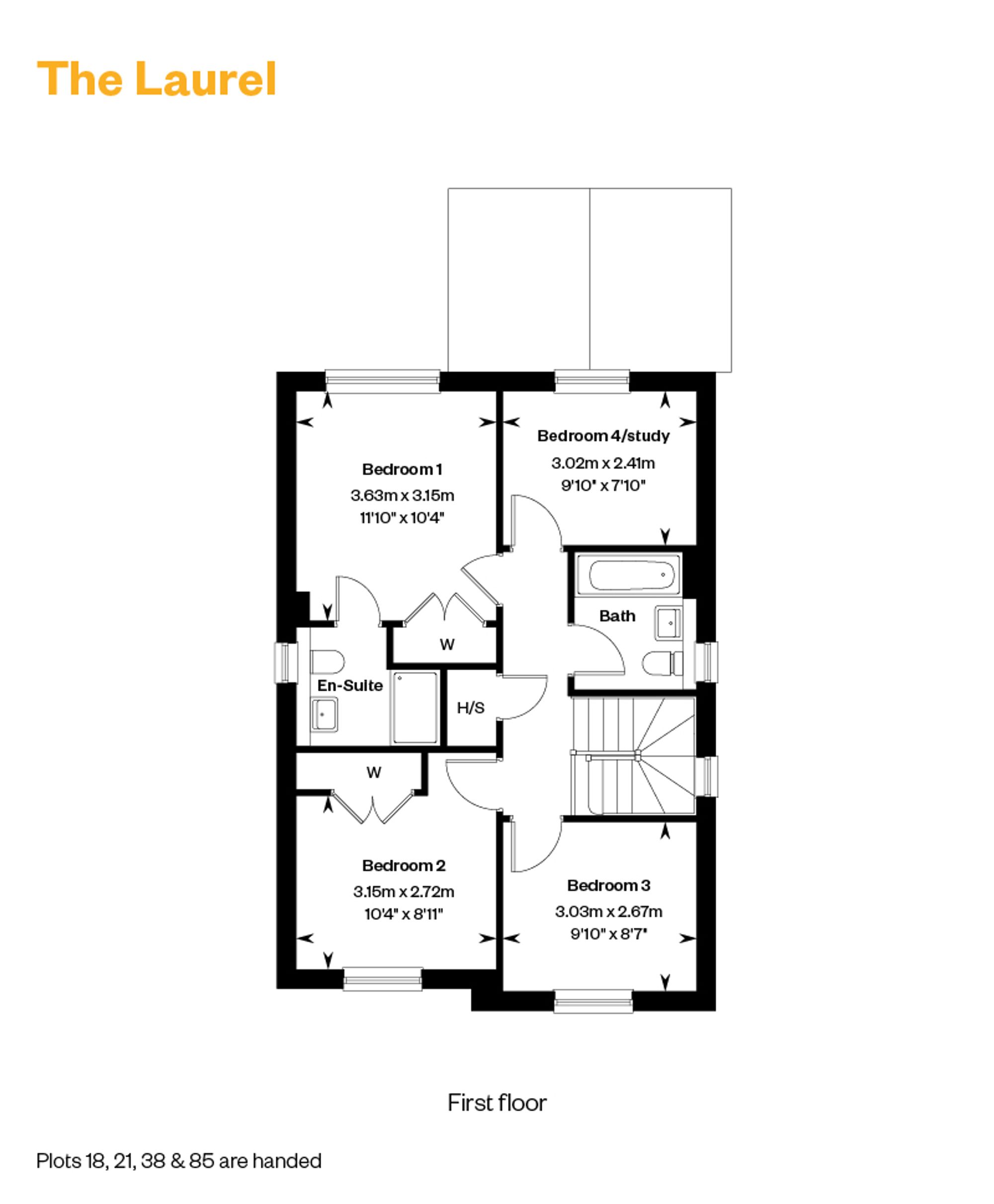 Plot 80, Banbury Road, Chipping Norton floorplan