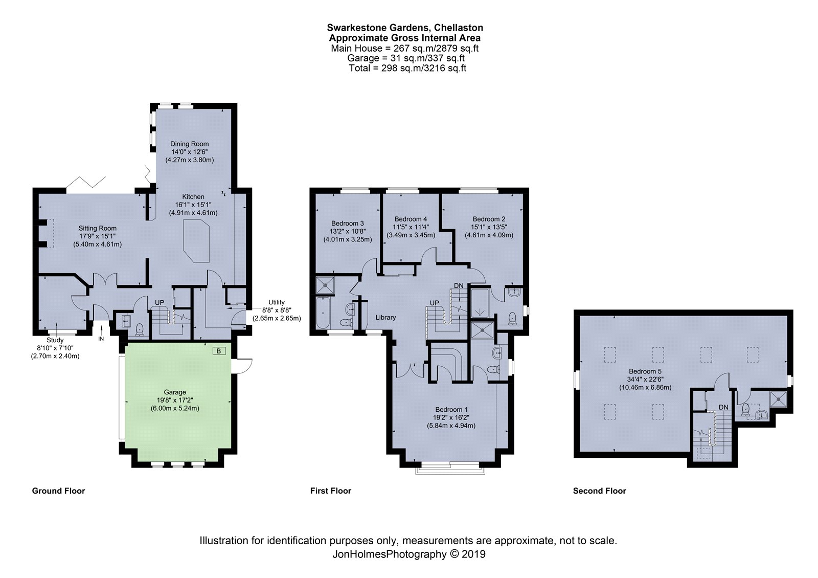 5 Bedrooms Detached house for sale in Chellaston, Derby, Derbyshire DE73