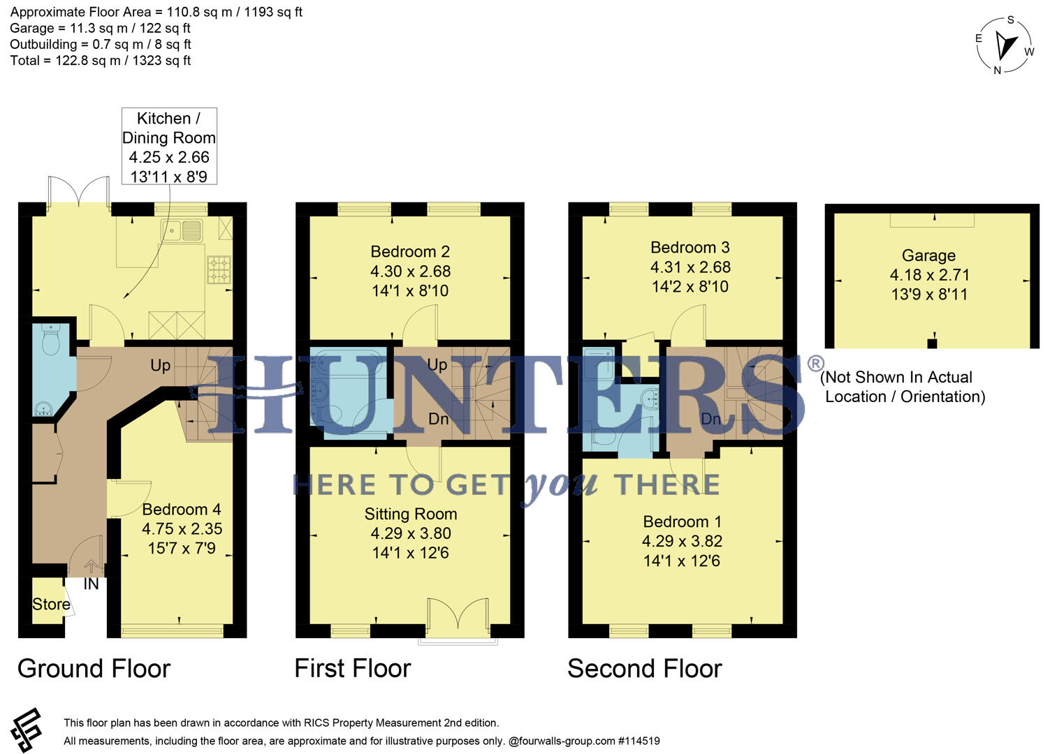 26, Far Highfield Close, Bradford floorplan