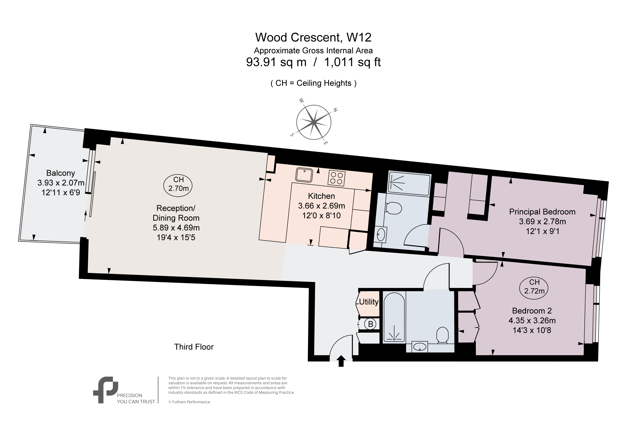 Wood Crescent, White City floorplan