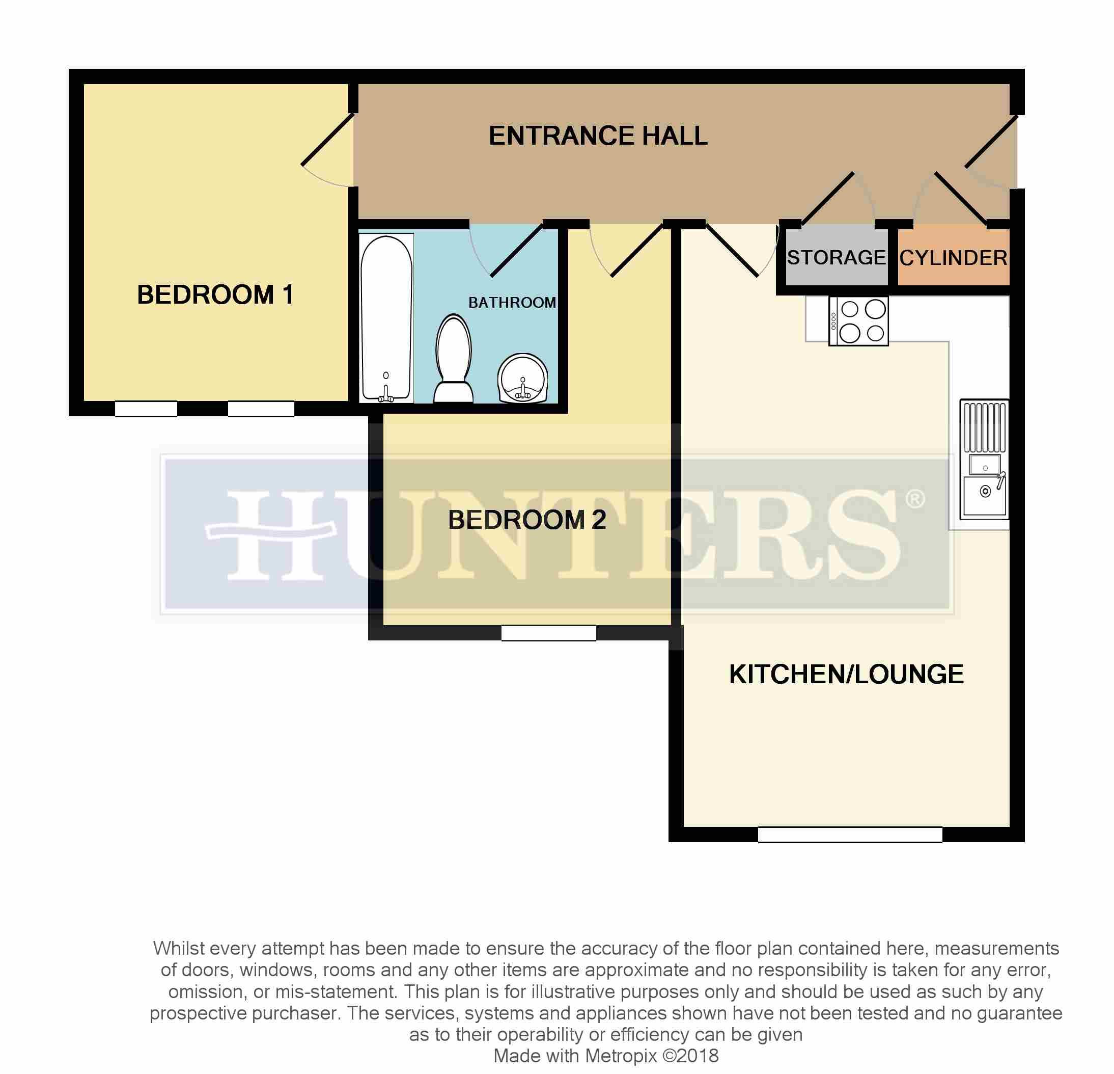 2 Bedrooms Flat to rent in Eccles New Road, Salford, Manchester M50