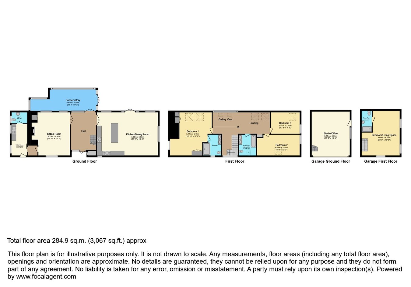 Ty Corner, Abergavenny floorplan