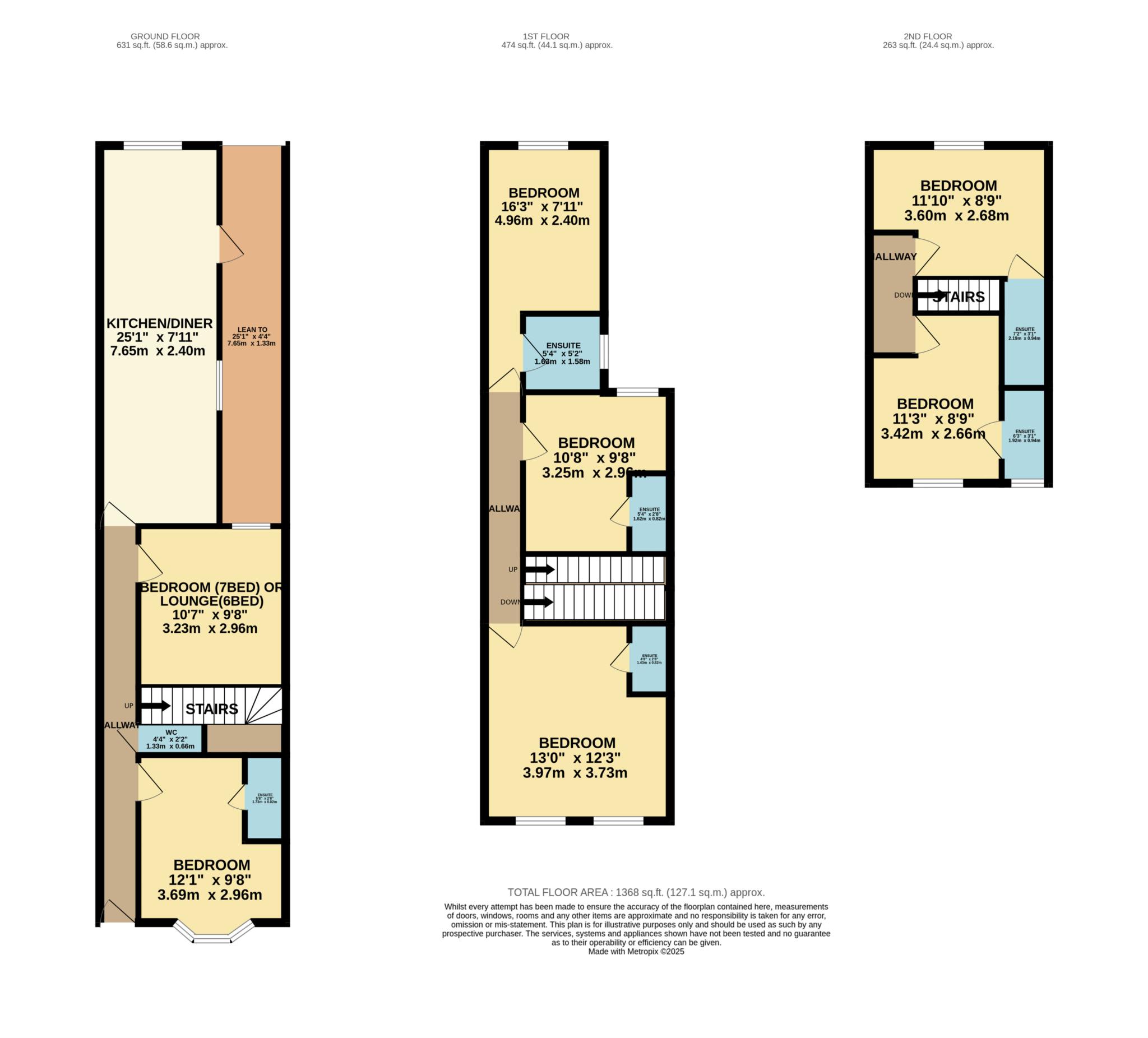 87, Radstock Road, Reading floorplan