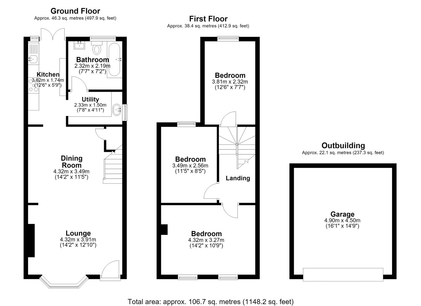 11, Hardwicke Road, Dover floorplan