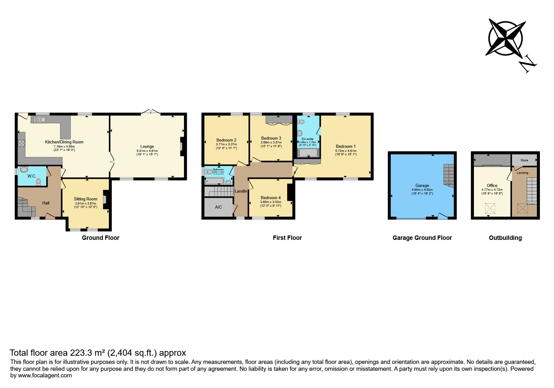 Manor House, High Street, Preston floorplan