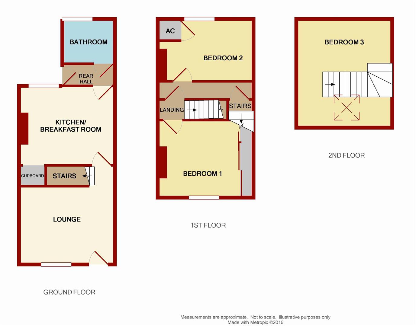 3 Bedrooms Terraced house to rent in Victory Road, Tredworth, Gloucester GL1