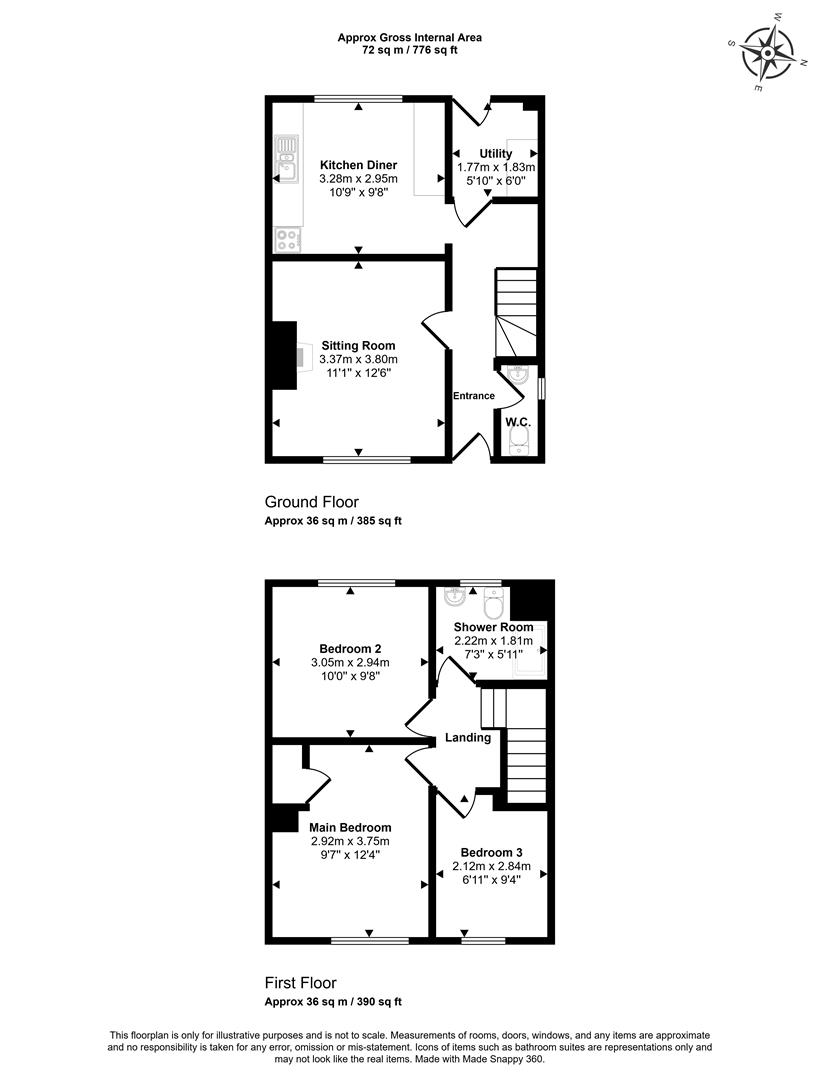 Addison Close, Gillingham floorplan
