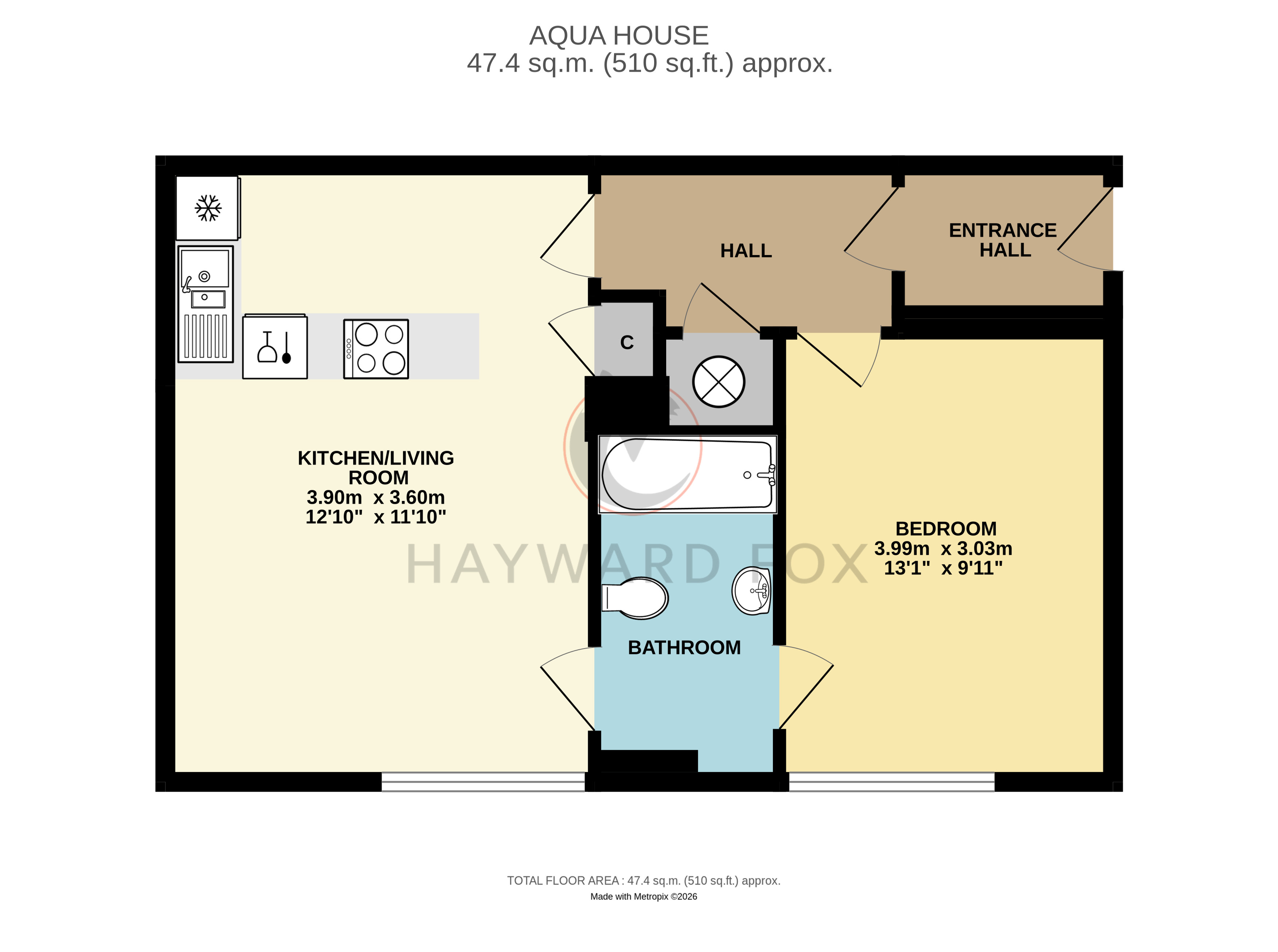 6 Aqua House 2A,, New Street, Hampshire floorplan