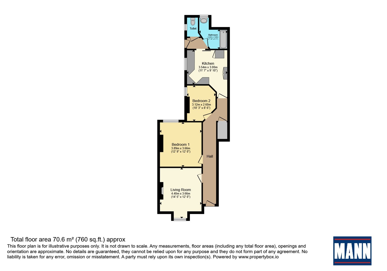 Sangley Road, London floorplan