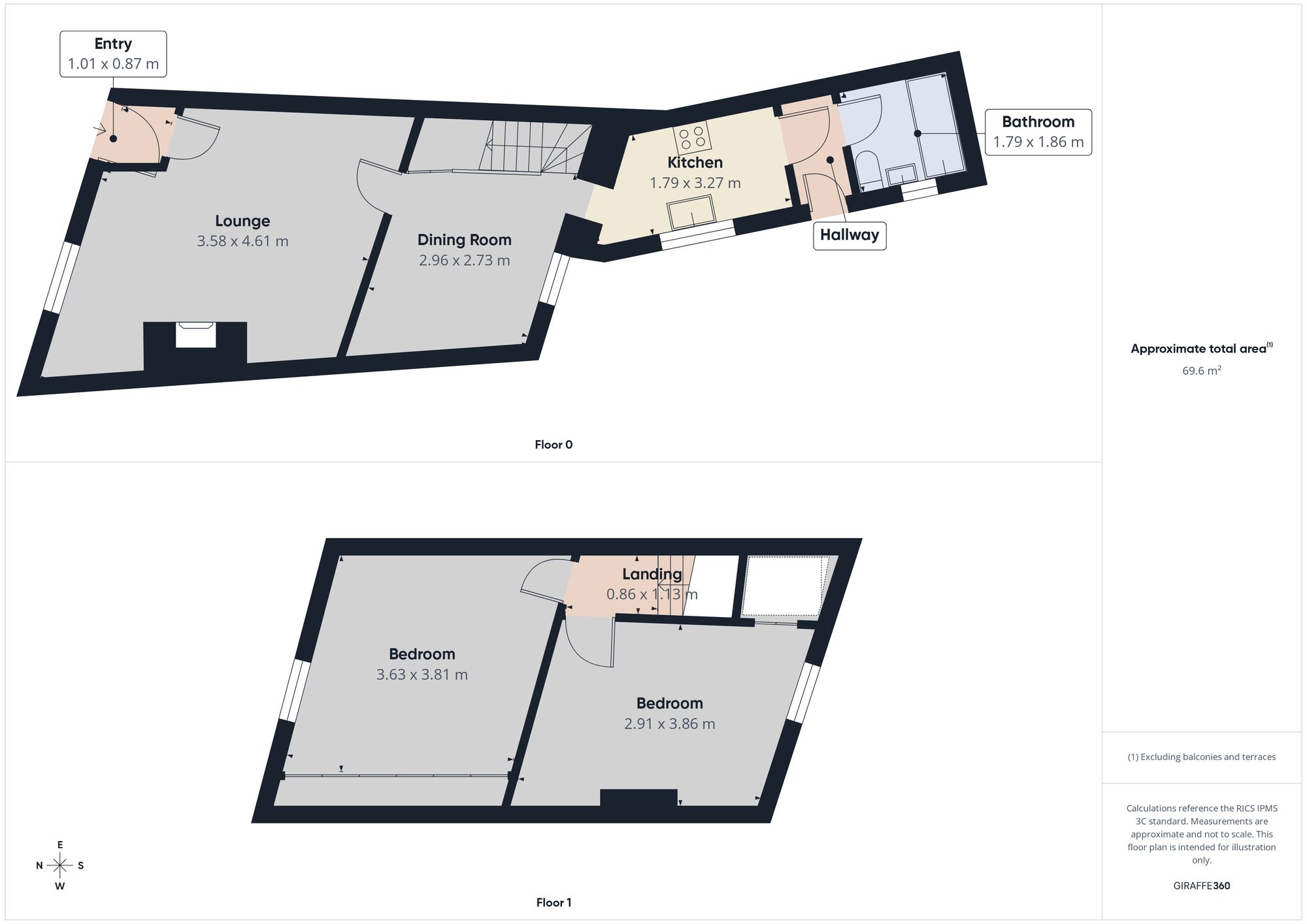 4 Eilansgate Terrace, Hexham floorplan