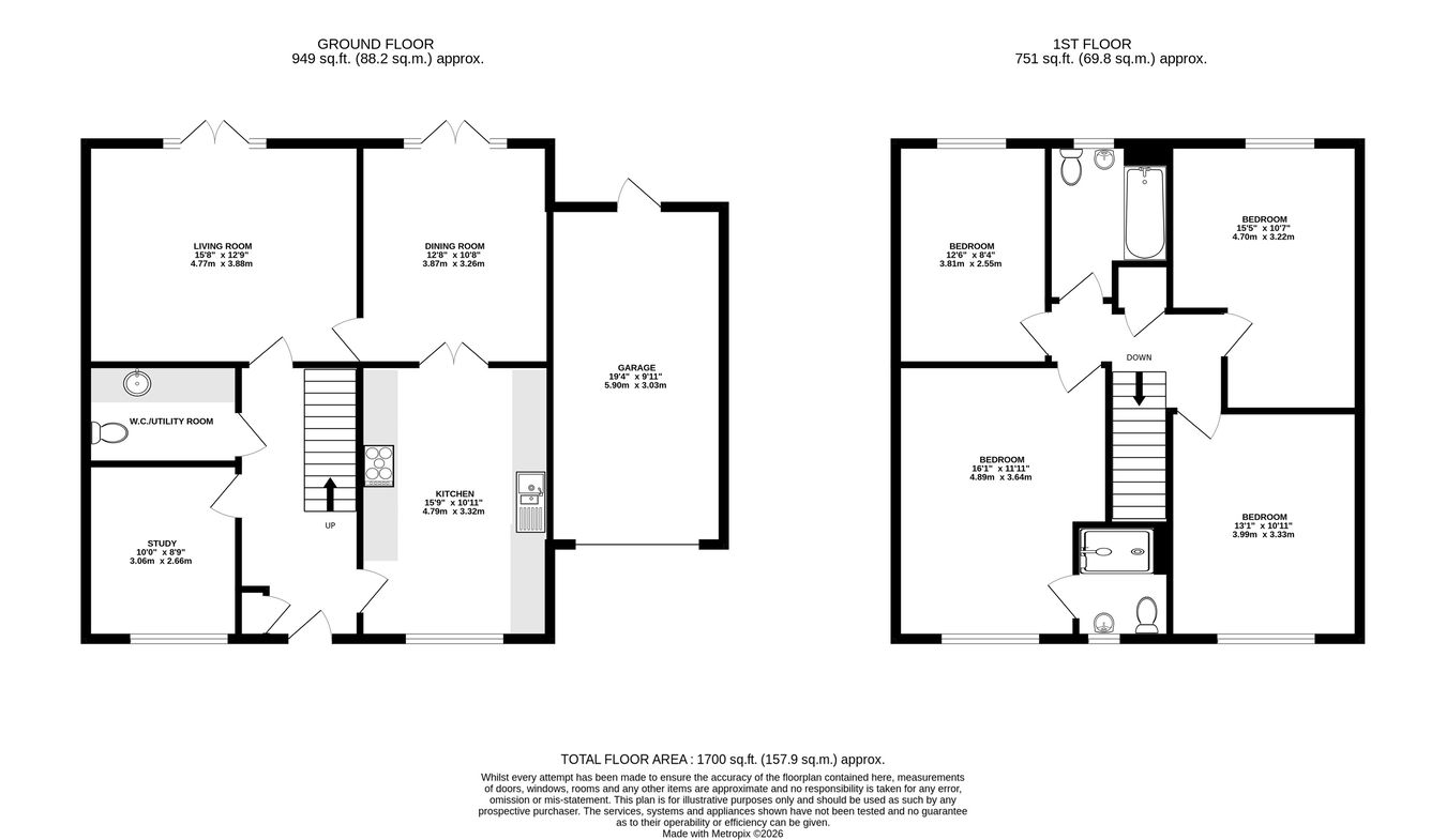 48, Bartlett Avenue, Farnham floorplan