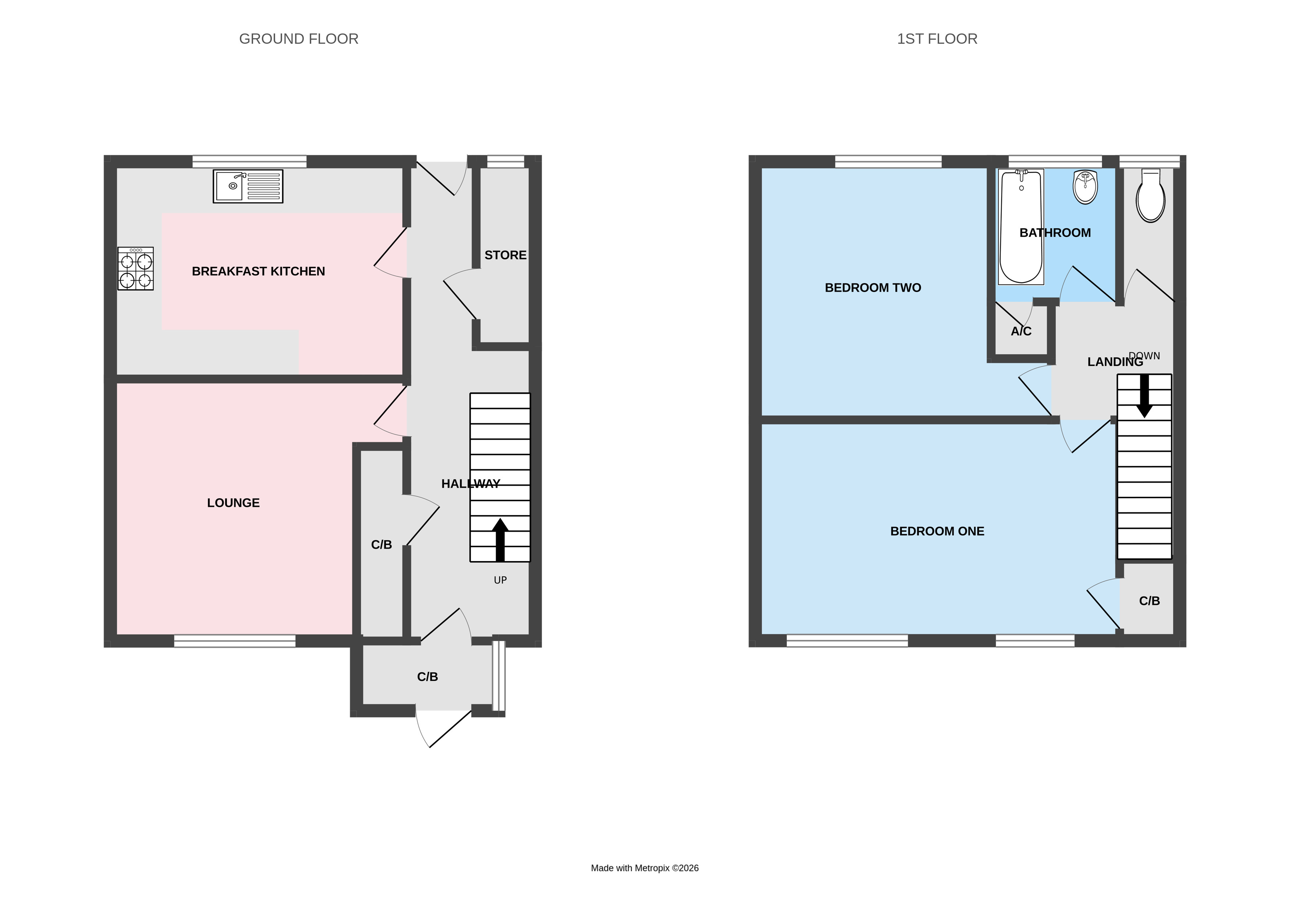 68, Purbeck Dale, Telford floorplan