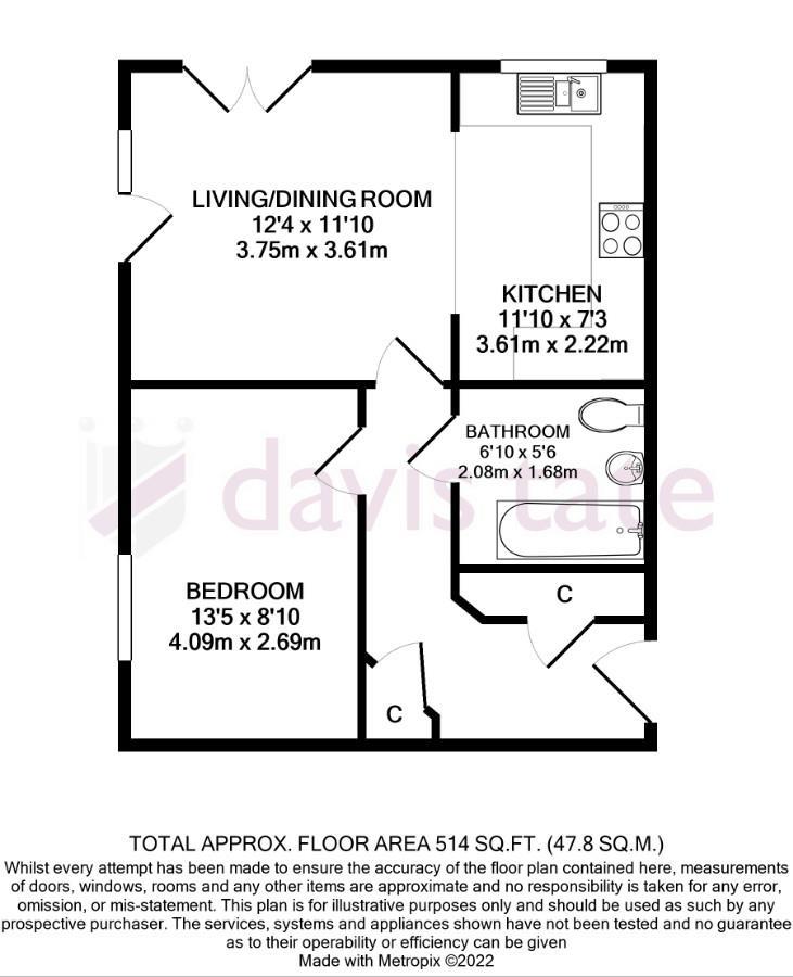 53, Arnold Way, Wantage floorplan