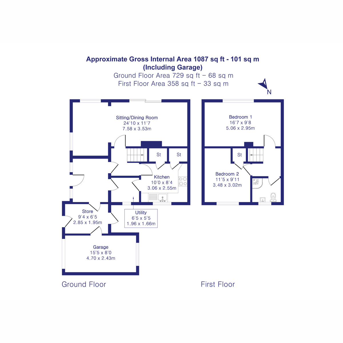 10, Lodden Close, Bicester floorplan