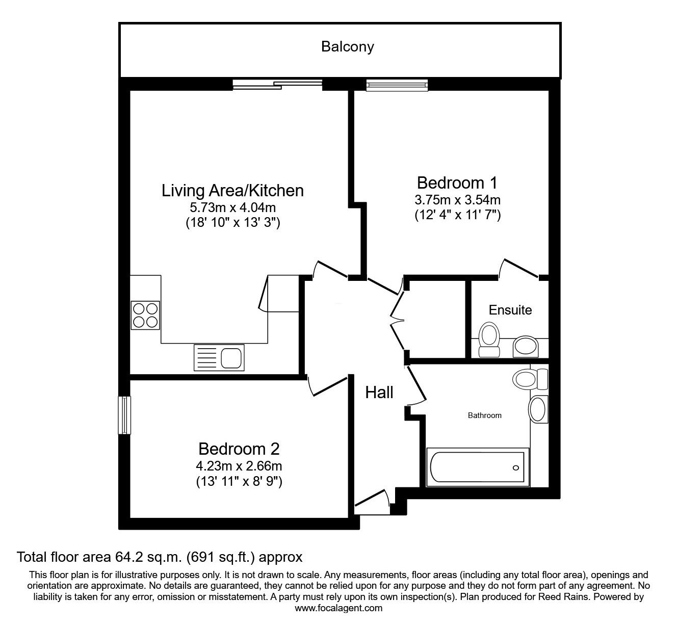 Pollard Street, Greater Manchester floorplan