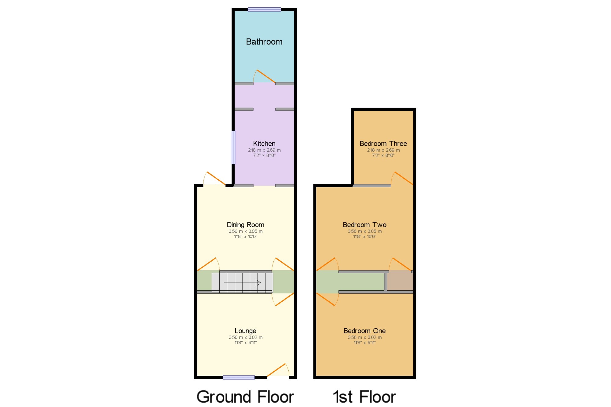 3 Bedrooms Terraced house for sale in Collis Street, Rochester, Kent ME2