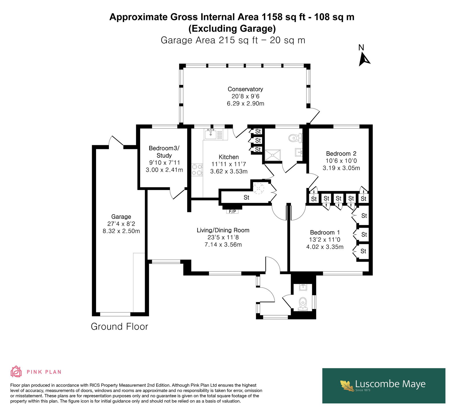 Woodlands, Greenhill, Totnes floorplan