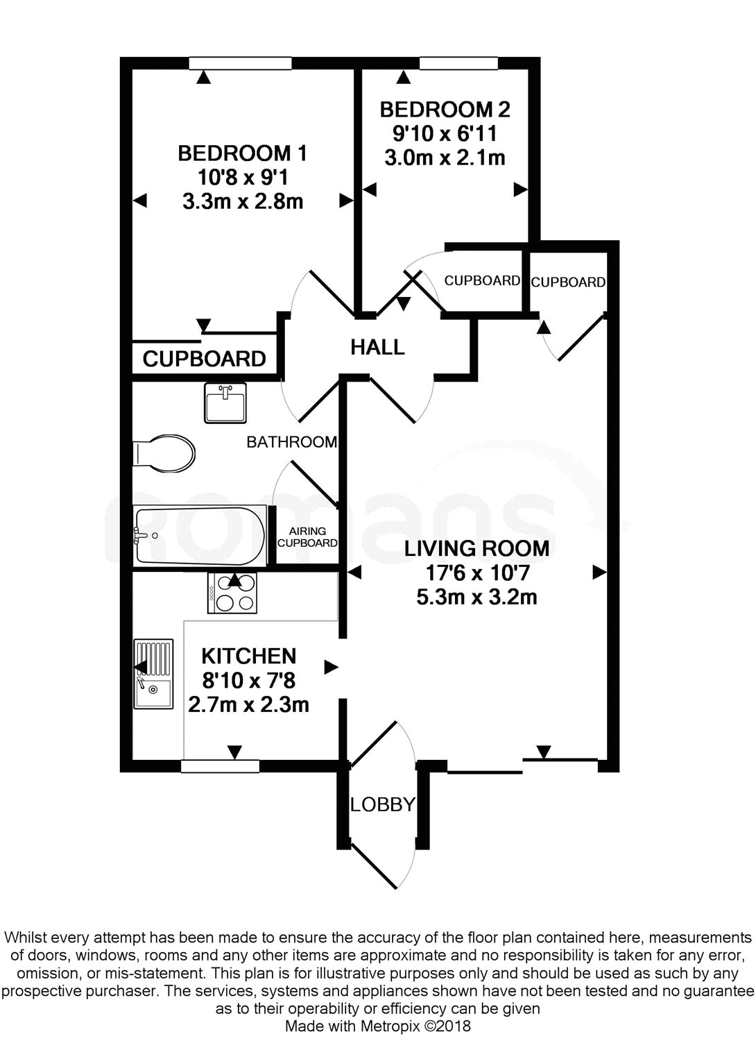 2 Bedrooms  for sale in Copenhagen Walk, Crowthorne, Berkshire RG45