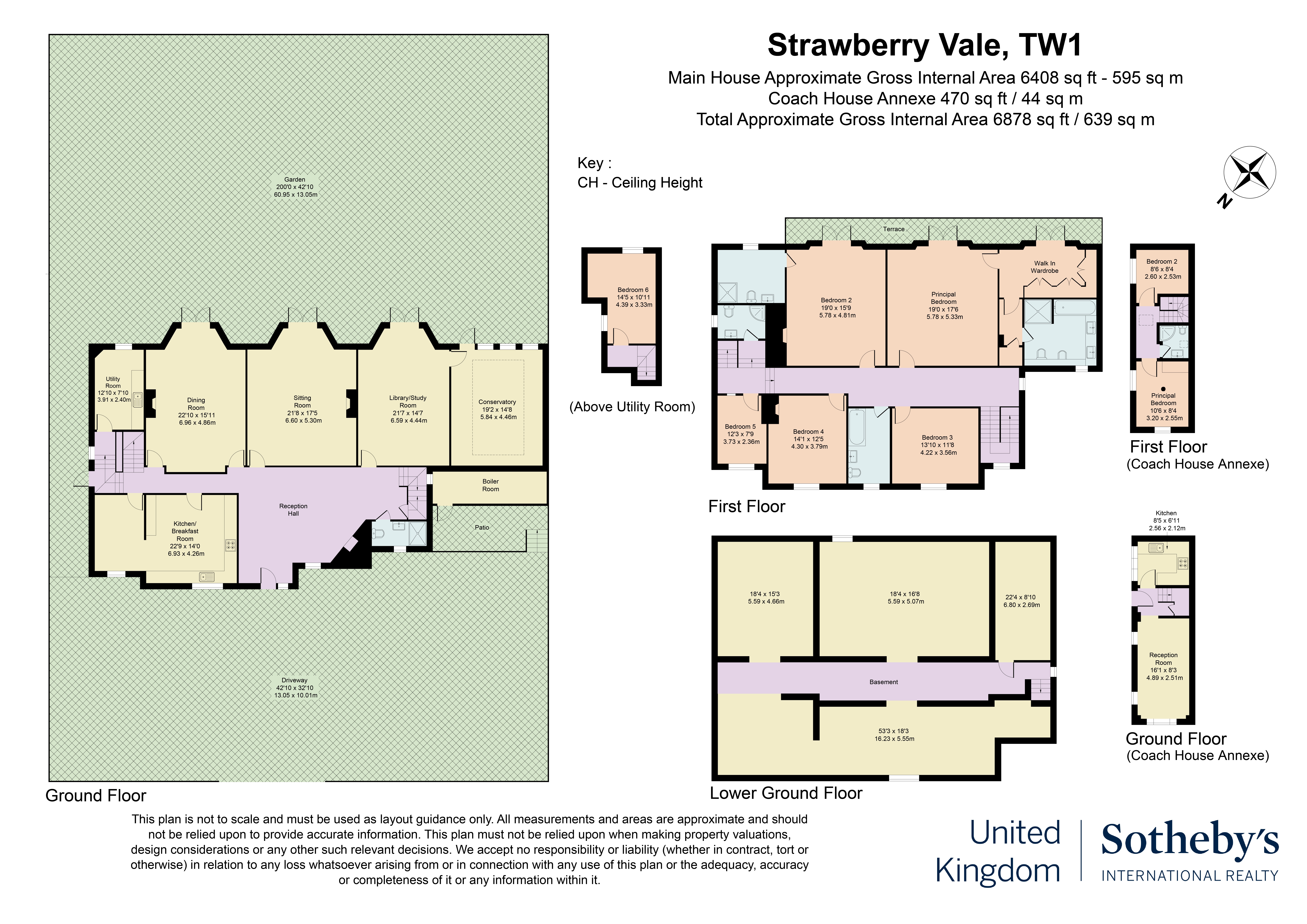 Strawberry, Strawberry Vale, London floorplan