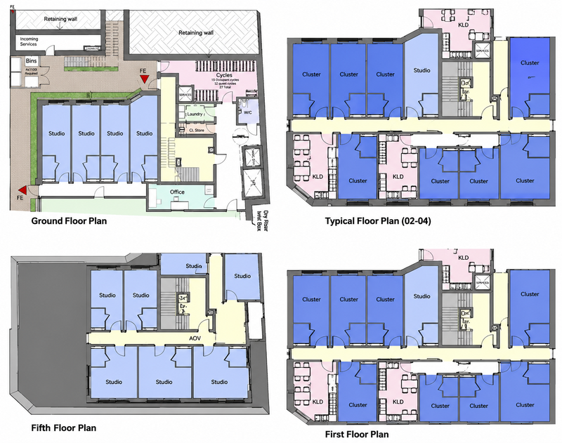 Nottingham Legend, Lower Parliament Street, Nottingham floorplan