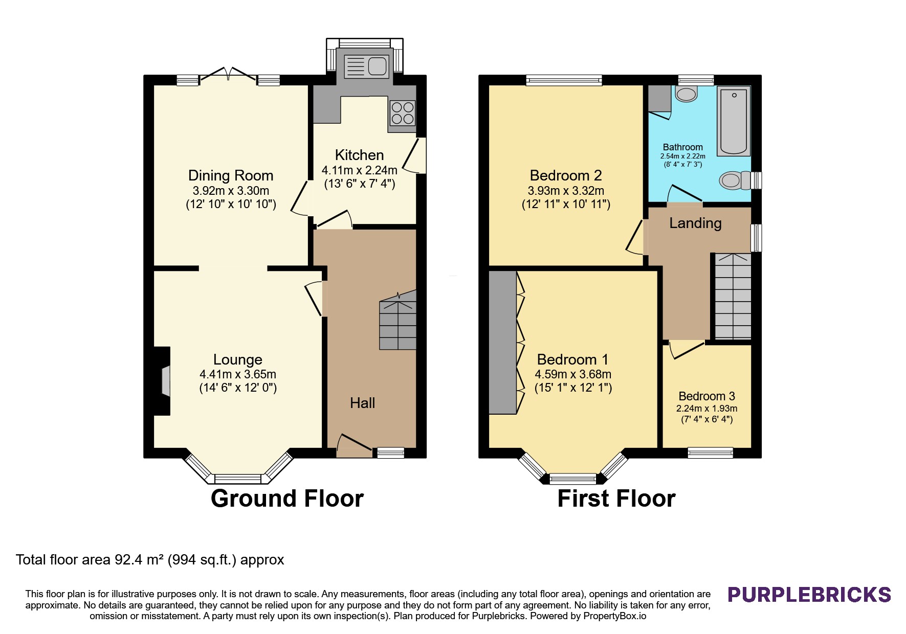Trowell Road, Nottingham floorplan