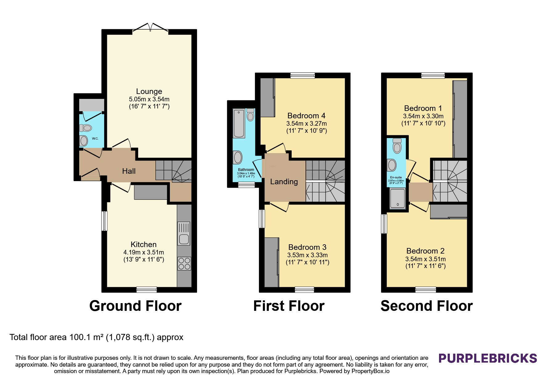 7, Tivey Road, Sheffield floorplan
