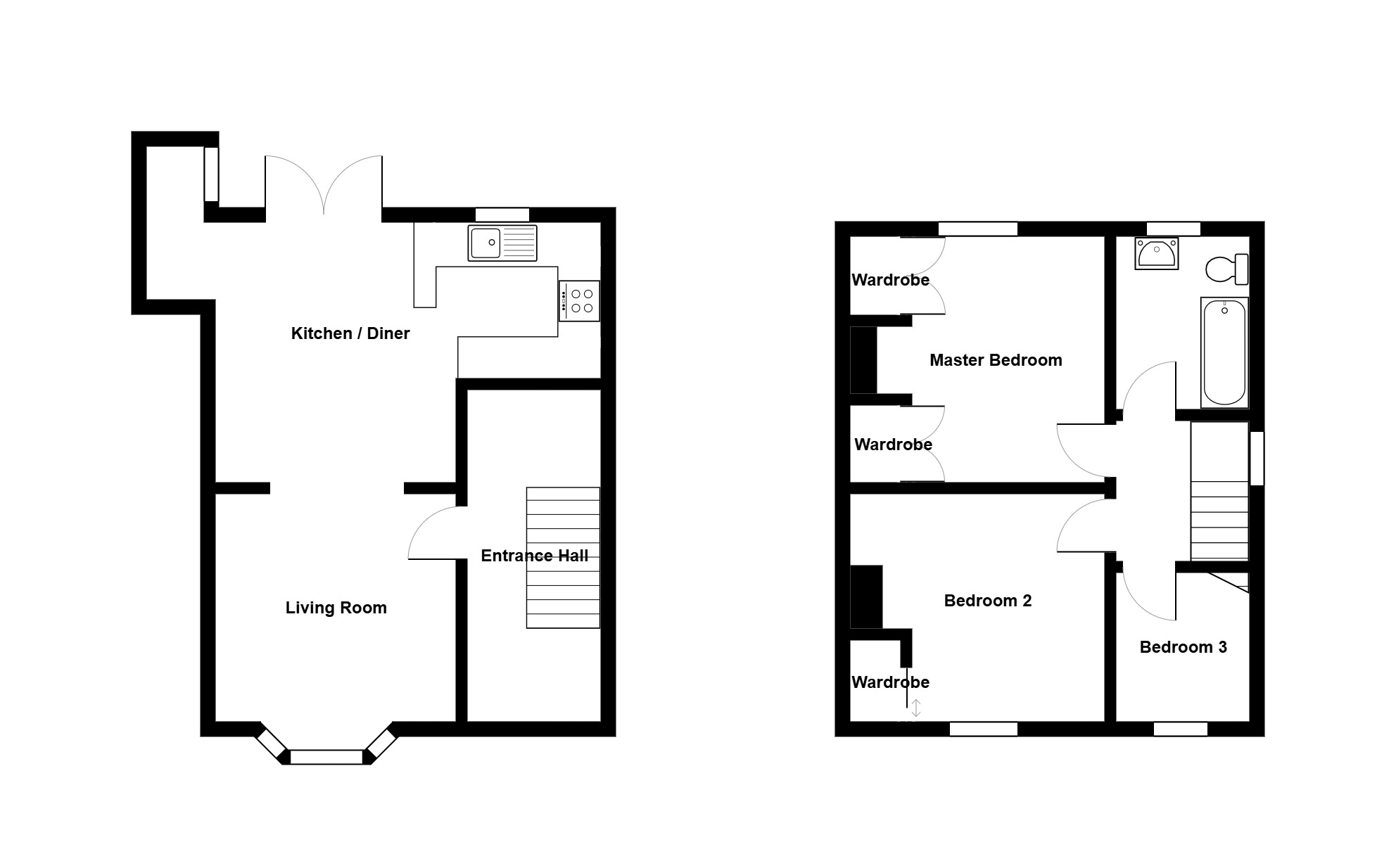 64, Stoneley Rd, Crewe floorplan