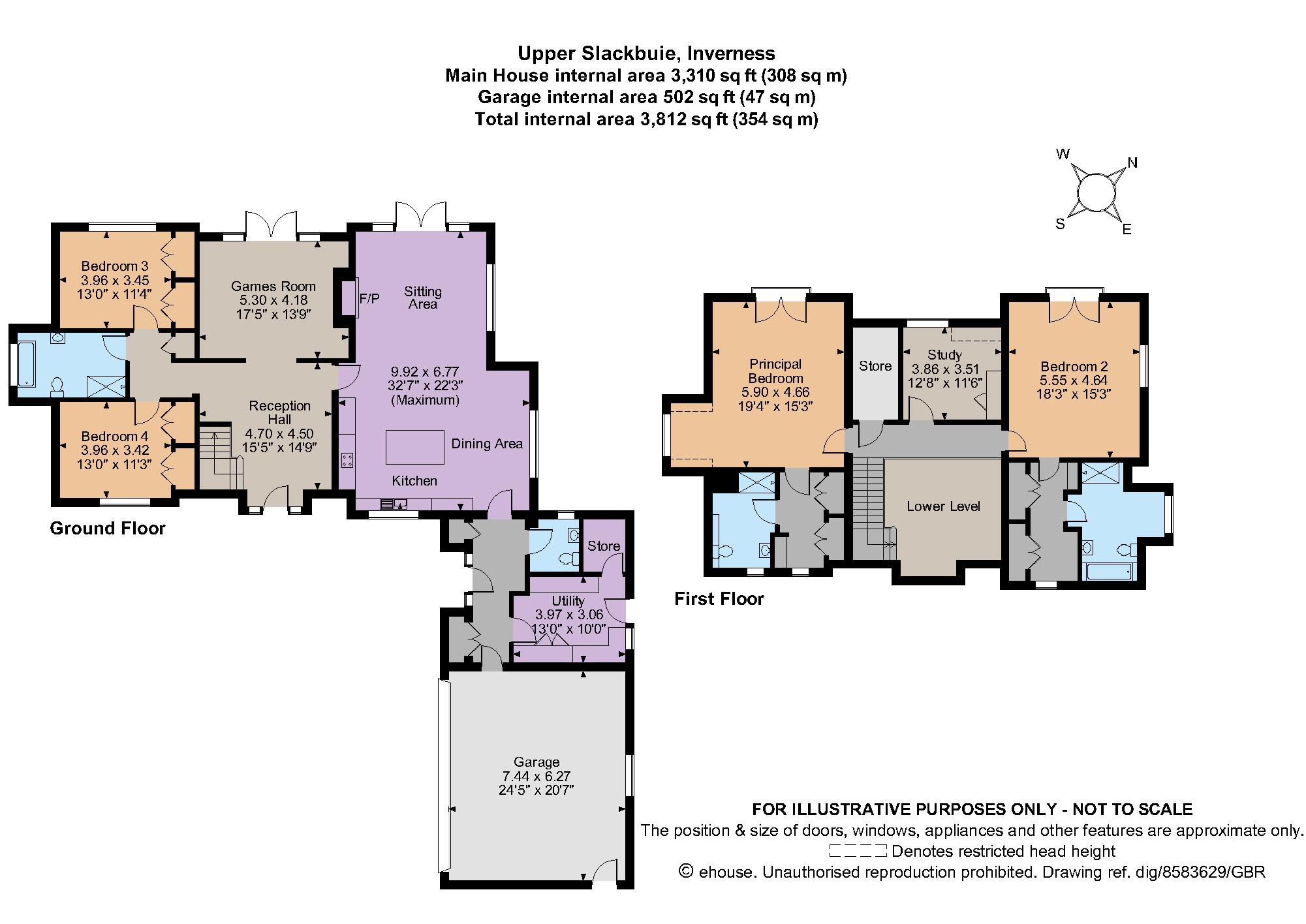 Upper Slackbuie, Inverness IV2, 4 bedroom detached house for sale