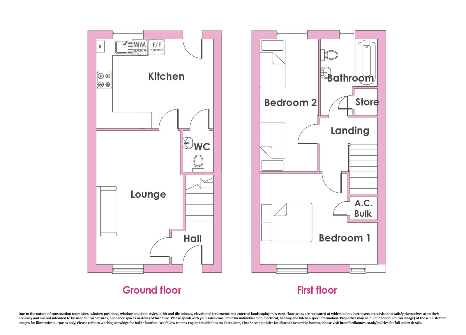 Lower Broadheath, Worcester floorplan