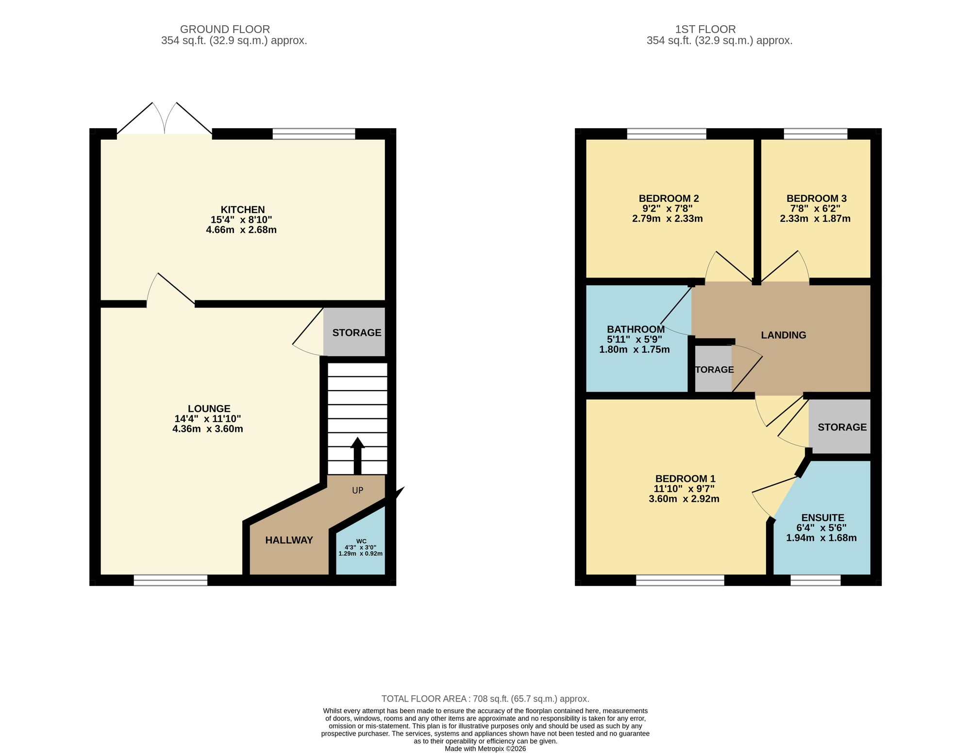 10 Elton Fold Chase, Bury floorplan