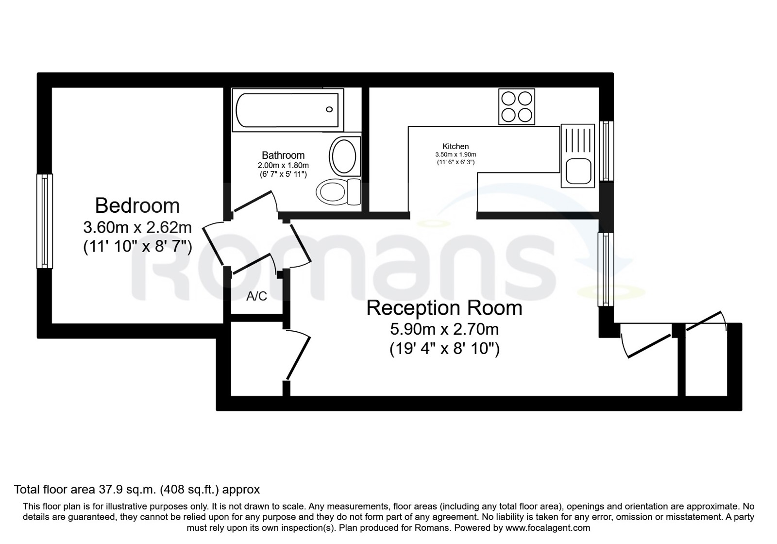 12, Rossington Place, Berkshire floorplan