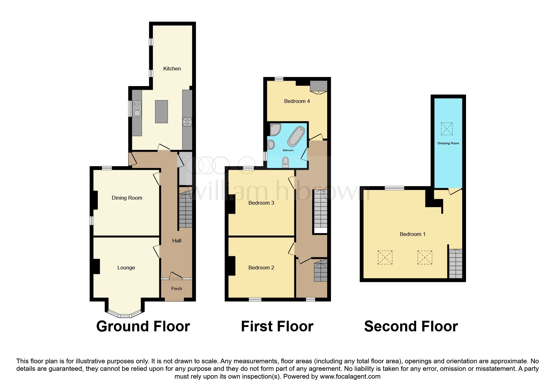 45, Newdigate Street, Nottingham floorplan