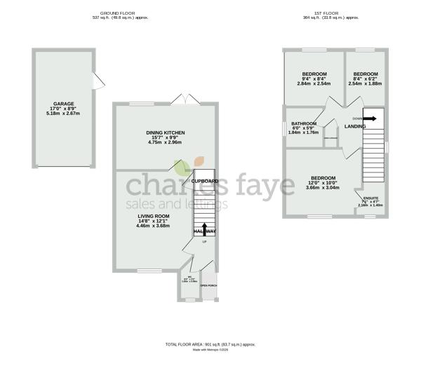 4, Meadowsweet Drive, Calne floorplan