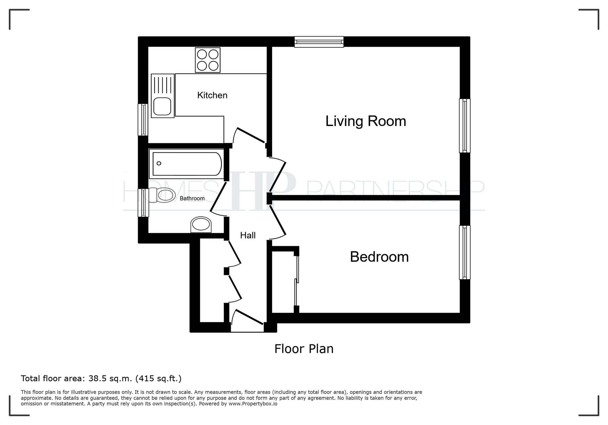 10 Black Swan Close, Crawley floorplan