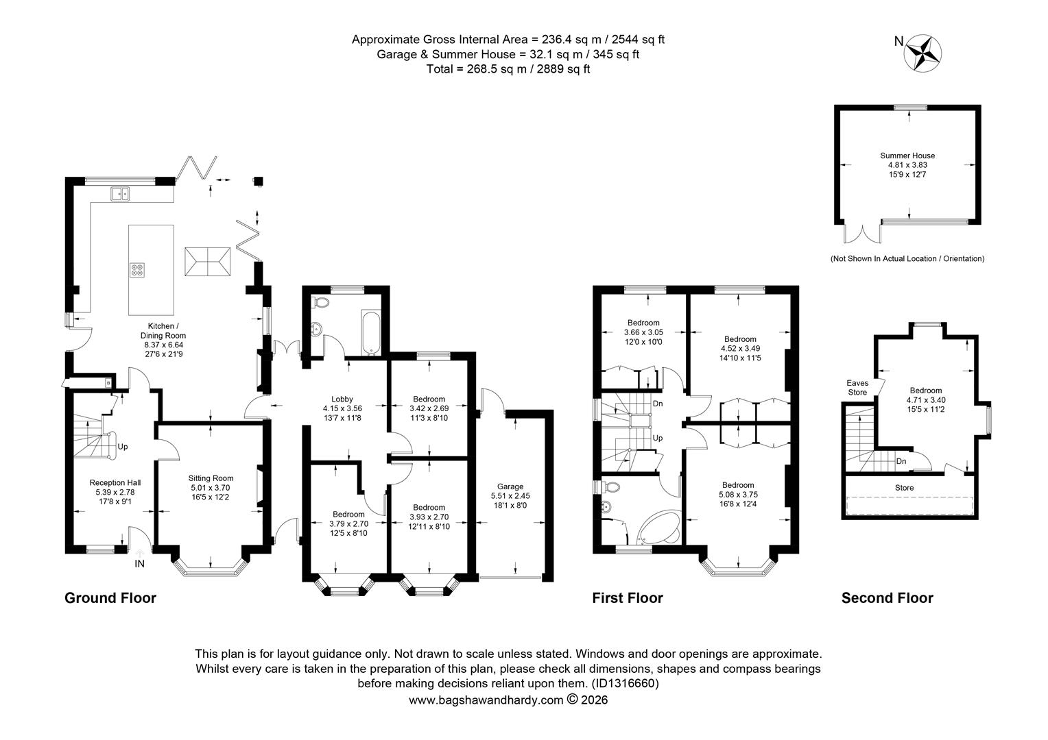 17, Holland Avenue, Cheam floorplan