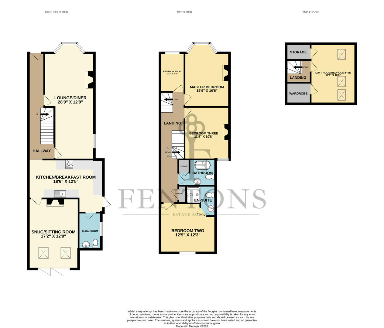 33, Old Road, Frinton-on-Sea floorplan