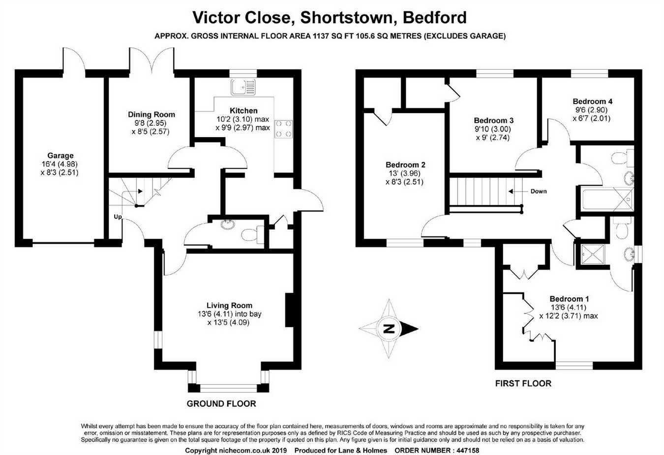 4 Bedrooms Detached house for sale in Victor Close, Shortstown, Bedford MK42