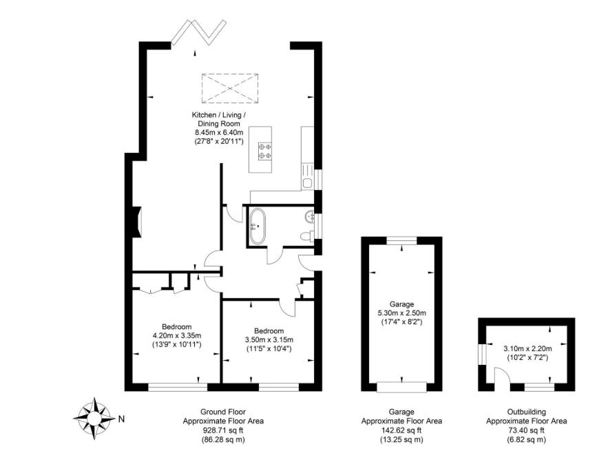 27, Poling Close, Worthing floorplan