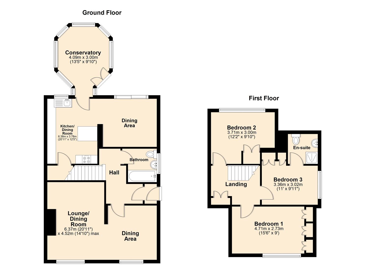 43, Summergangs Drive, Thorngumbald floorplan