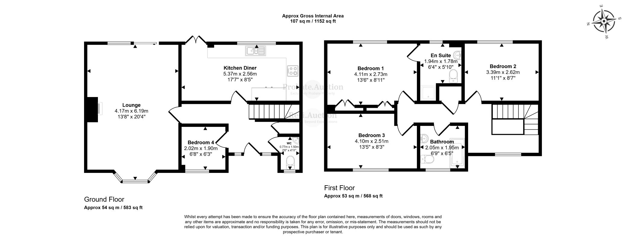 4, Palmer Mews, Budleigh Salterton floorplan