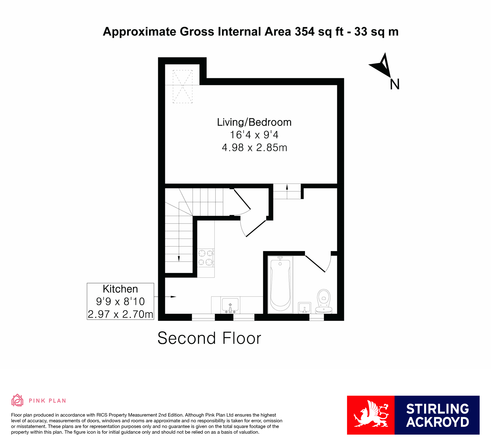 Flat 3, 102, Melfort Road, Thornton Heath floorplan