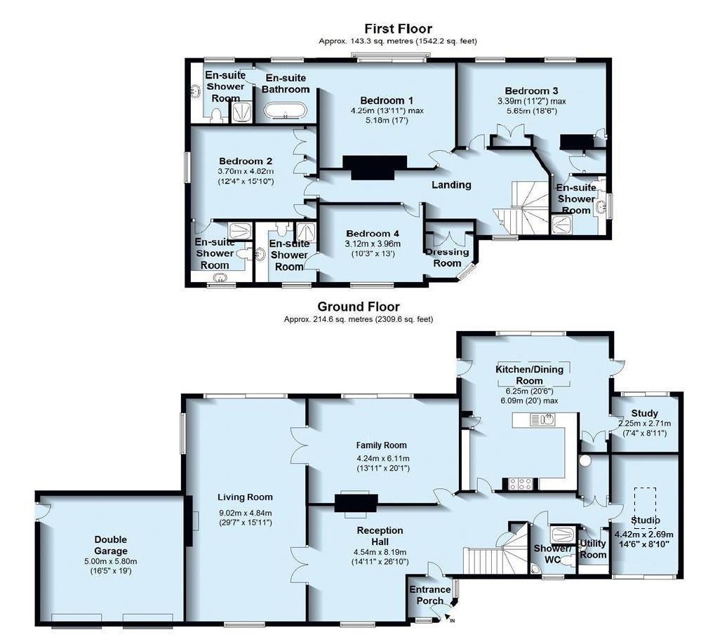 4 Bedrooms Detached house for sale in Firle Road, Seaford BN25