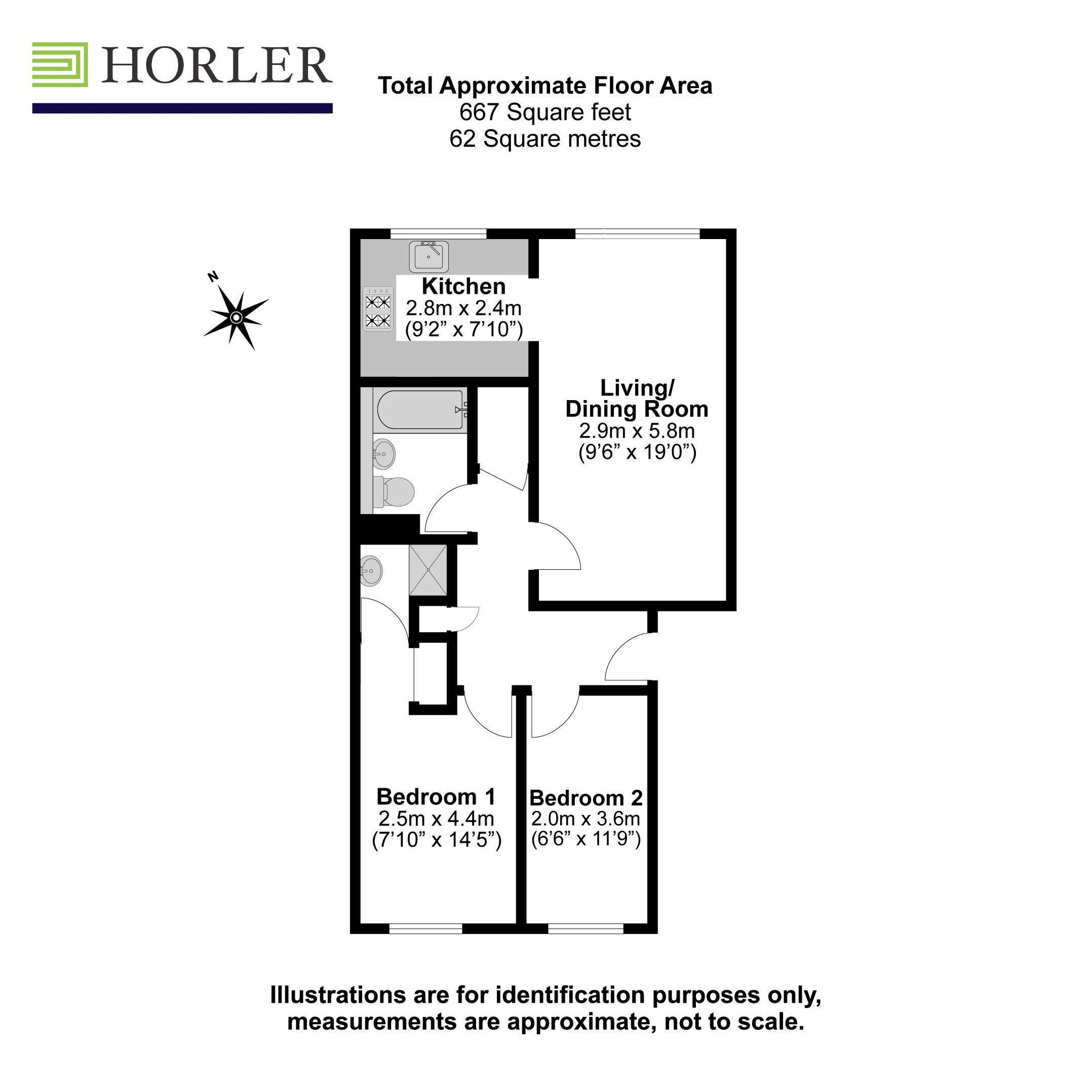 Cleves Court, Firs Ave Windsor Berkshire floorplan